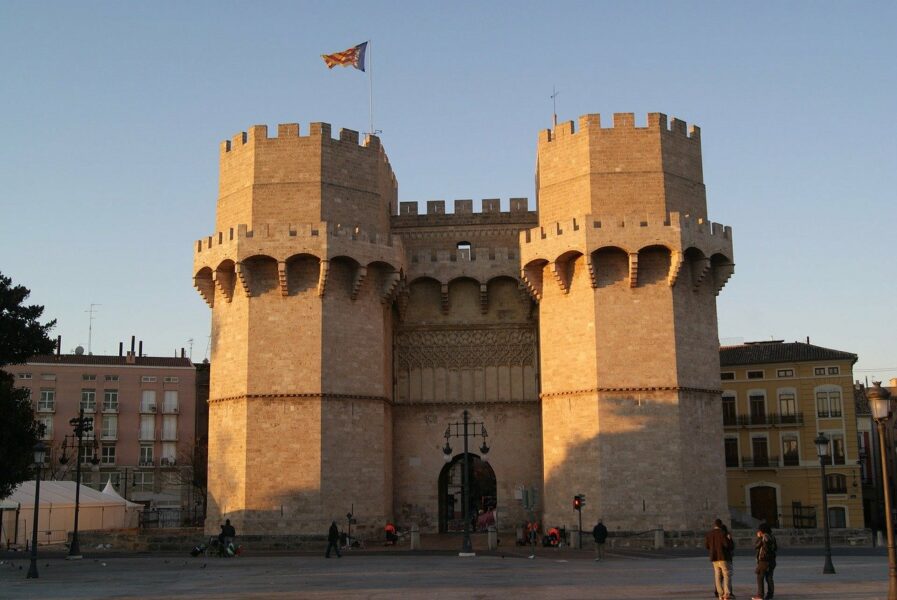 Torres de Serrano Towers in Valencia - Best Places to Visit in Spain for First-Timers