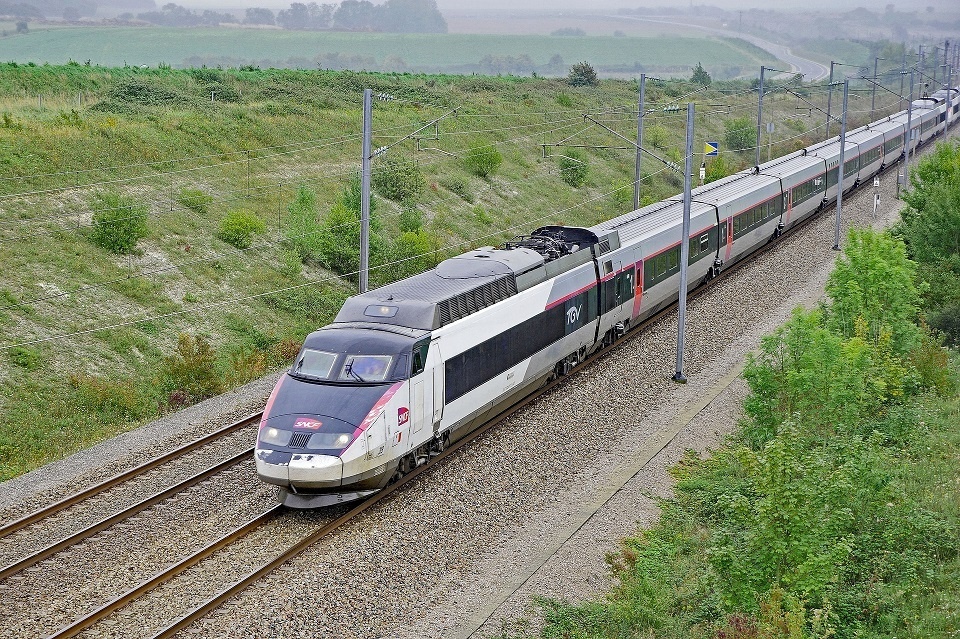 TGV IRIS 320 High Speed (200 MPH - 320 km/h) Inspection Train