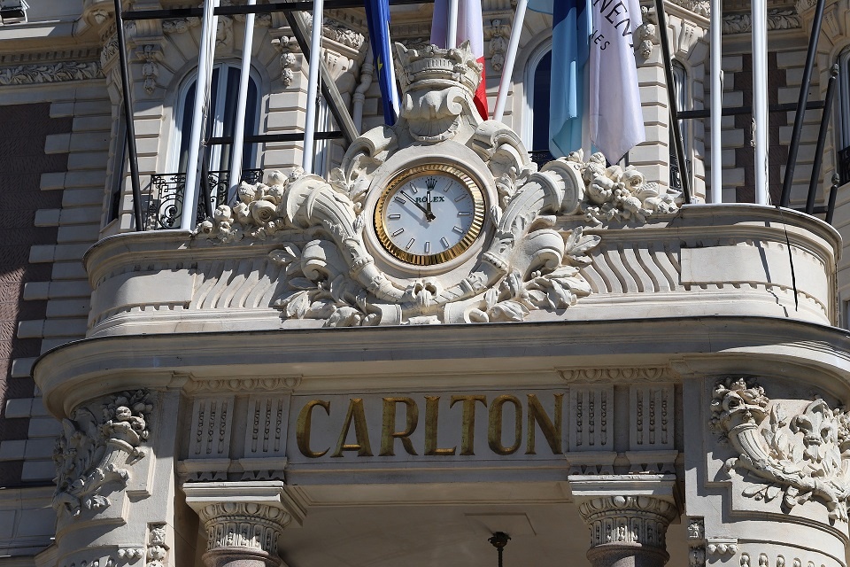 Intercontinental Carlton Hotel in Cannes, France