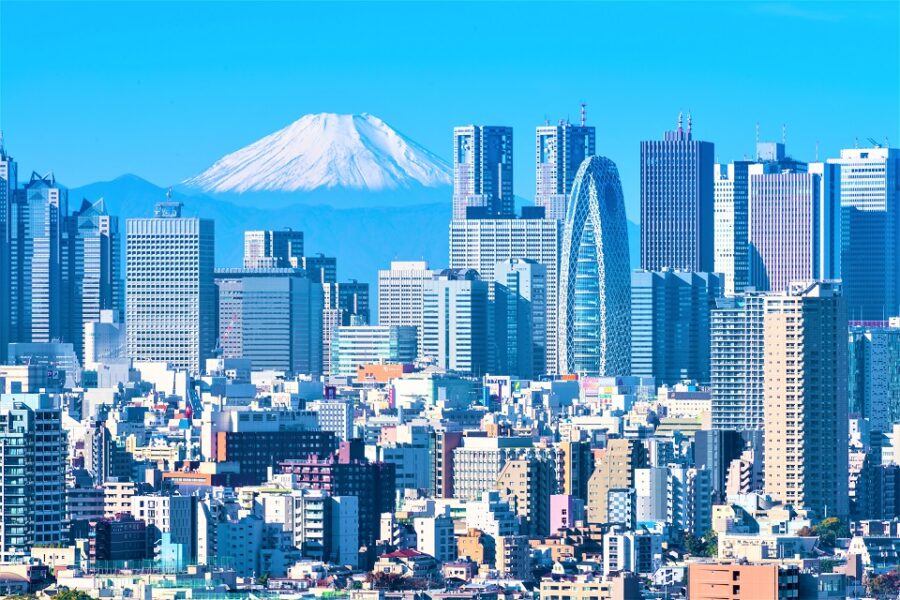 Tokyo Skyline with Mount Fuji - Guide for Traveling to Tokyo