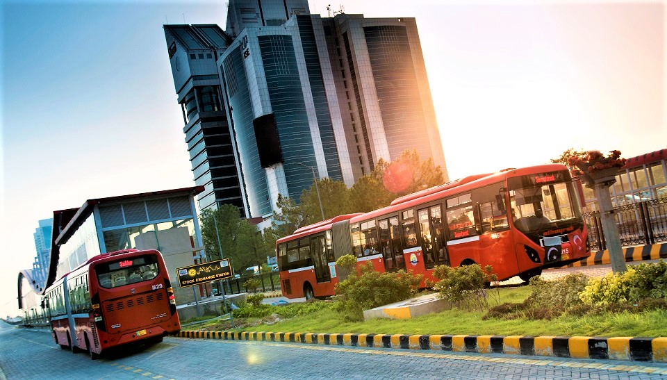 Map of Pakistan & Travel Guide,  Metro Bus Islamabad  