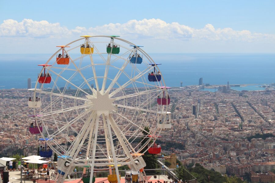 3 Days in Barcelona - Tibidabo Amusement Park