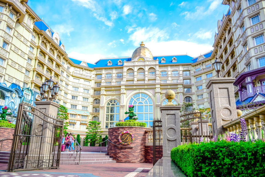 Tokyo Disneyland Hotel located in Tokyo Disney Resort, Urayasu, Chiba, Japan