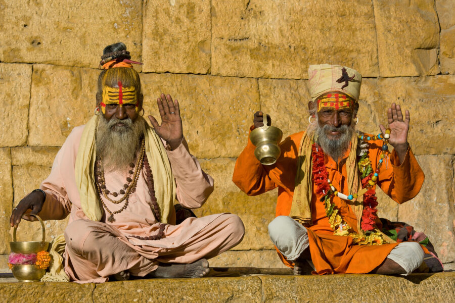 Indian sadhu (holy man) Delhi, India - 3 Best Places to Visit in India in December