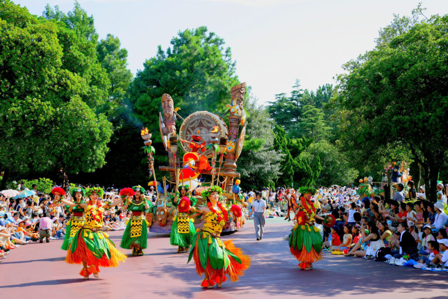 Tokyo Disneyland parade.