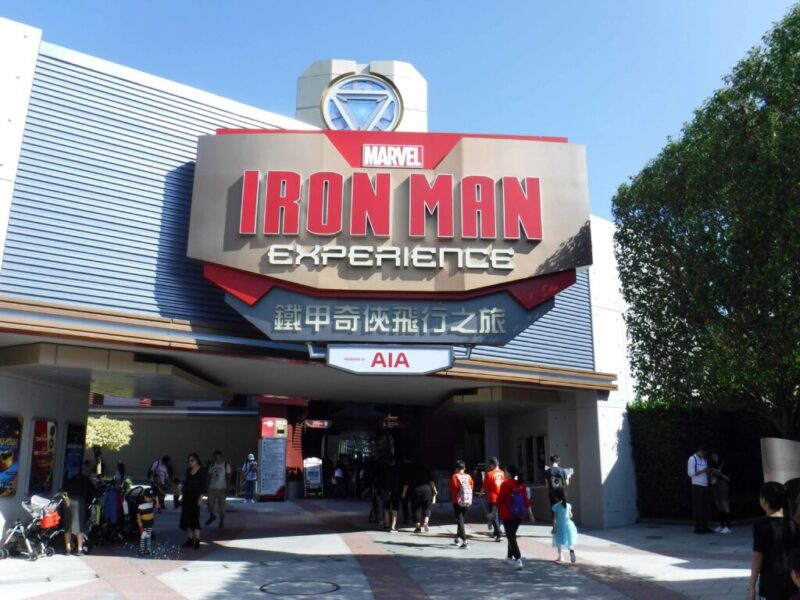 Iron Man Experience at Hong Kong Disney.