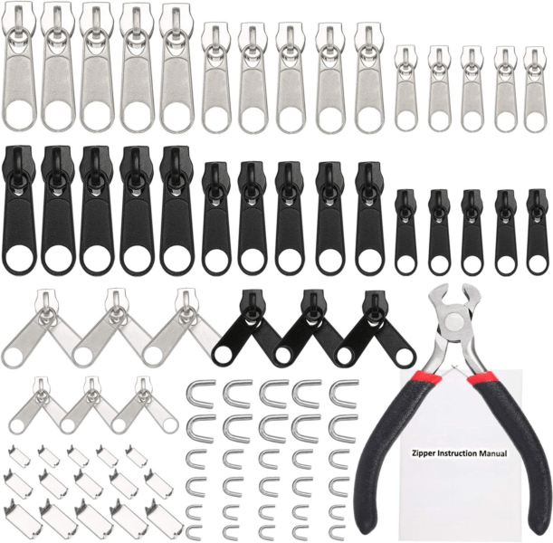 85 Pieces Zipper Repair Kit 