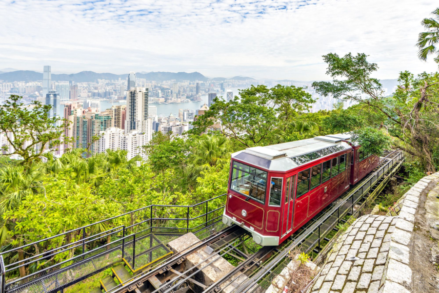 Victoria Peak and the Peak Tram