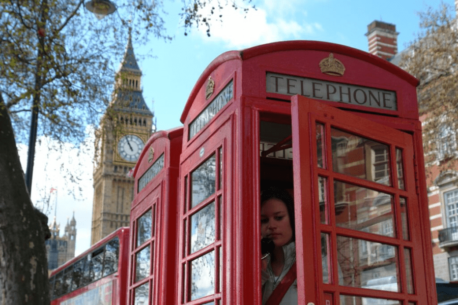 London Red Telephone Box