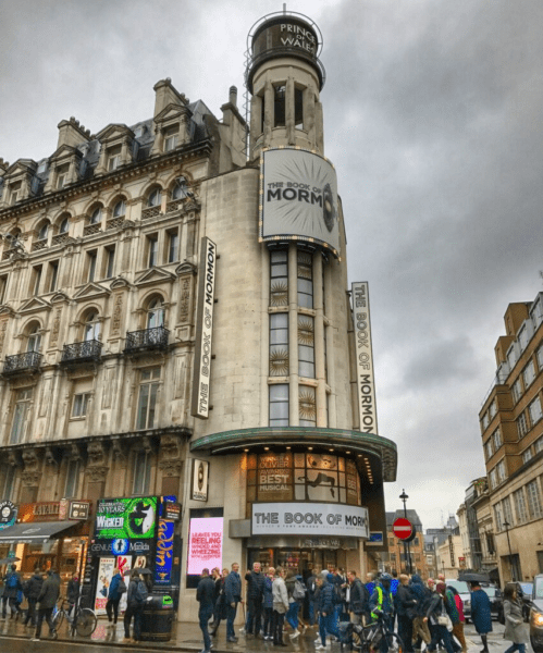 The Ultimate London 3 Day Itinerary 
Prince of Wales Theatre