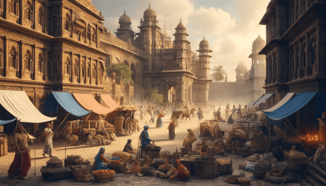 Mughal-era Marketplace Delhi