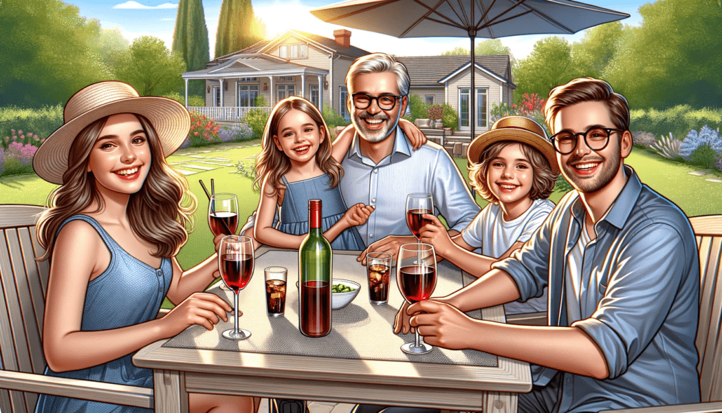 An Italian Family Relaxing at Home - On a Family Vacation Overseas, What is the Legal Drinking Age?