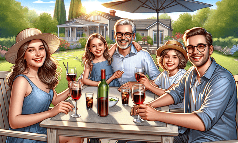 An Italian Family Relaxing at Home - On a Family Vacation Overseas, What is the Legal Drinking Age?