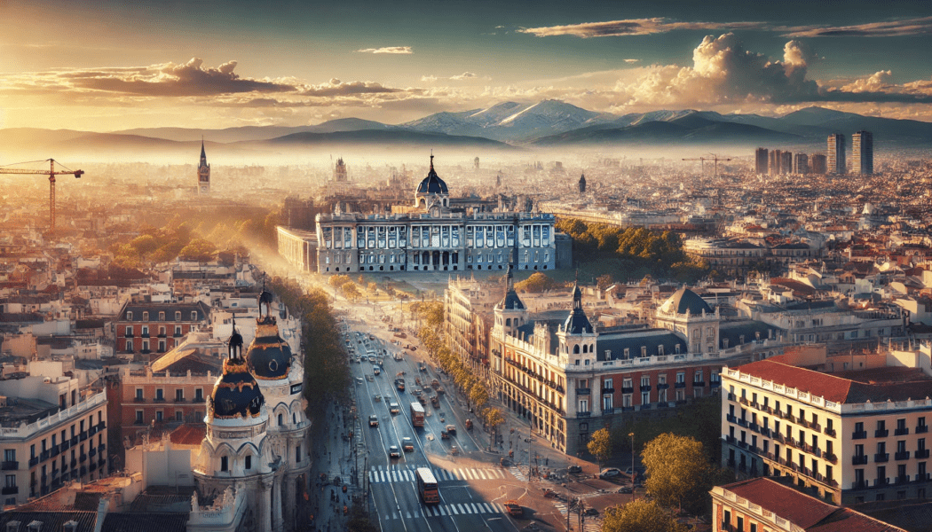 Spain Flights Deal - Madrid with the Royal Palace.