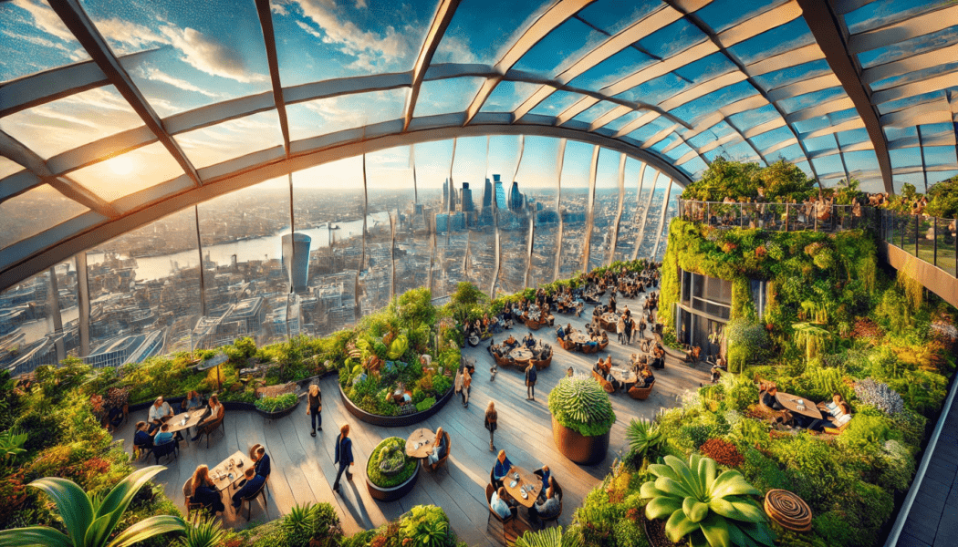  Enjoy panoramic views at Sky Garden. Save with our London flights deal. 