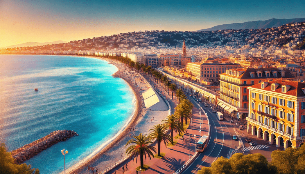 Enjoy the stunning Promenade des Anglais in Nice with our Nice flights deal.